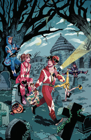 [MIGHTY MORPHIN POWER RANGERS HALLOWEEN SPECIAL #1 CVR F UNLIMITED VARIANT (FULL ART, GOUX)]
