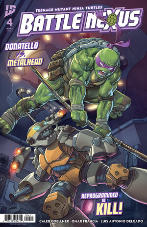 [TEENAGE MUTANT NINJA TURTLES: BATTLE NEXUS #4 CVR A (FRANCIA)]