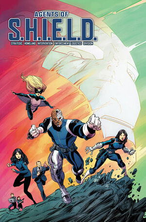 [AGENTS OF S.H.I.E.L.D. OMNIBUS MIKE NORTON COVER [DM ONLY] HC]