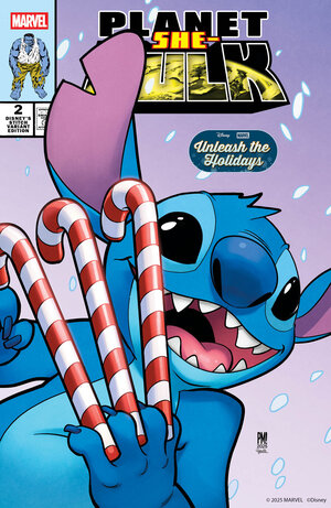 [PLANET SHE-HULK #2 CVR D PACO MEDINA DISNEY STITCH UNLEASH THE HOLIDAYS VARIANT]