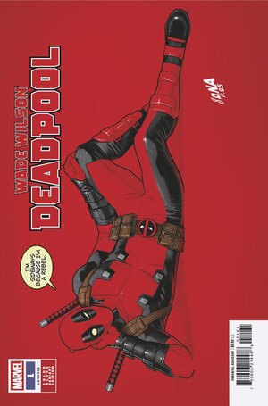 [WADE WILSON: DEADPOOL #1 CVR F DAVID NAKAYAMA COLOR BLOCK RED VARIANT]
