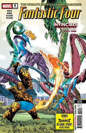 [FANTASTIC FOUR #6 2ND PRINTING CVR A HUMBERTO RAMOS VARIANT]
