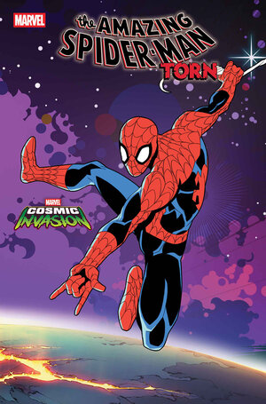 [AMAZING SPIDER-MAN: TORN #4 CVR B MARVEL COSMIC INVASION VARIANT]