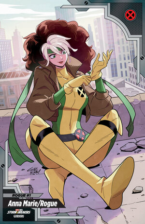 [ROGUE #1 CVR E GURIHIRU X-MEN TRADING CARD VARIANT]