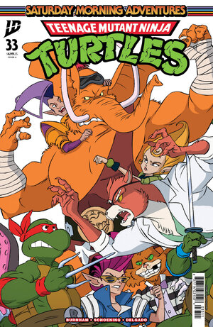 [TEENAGE MUTANT NINJA TURTLES: SATURDAY MORNING ADVENTURES #33 CVR A (SCHOENING CONNECTING COVER SET)]
