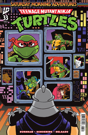 [TEENAGE MUTANT NINJA TURTLES: SATURDAY MORNING ADVENTURES #33 CVR C (LOSTY)]
