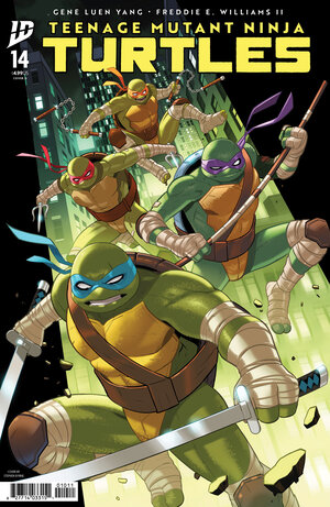 [TEENAGE MUTANT NINJA TURTLES #14 CVR D (BYRNE)]