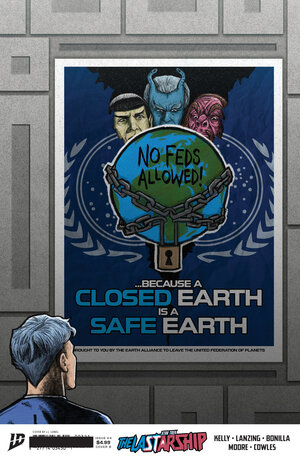 [STAR TREK: THE LAST STARSHIP #4 CVR B (LENDL)]