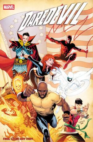 [DAREDEVIL #1 CVR S GREG LAND 250TH HOMAGE VARIANT]