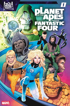 [PLANET OF THE APES VS. FANTASTIC FOUR #1 CVR A]
