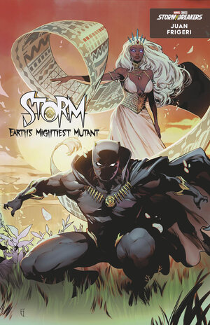 [STORM: EARTH'S MIGHTIEST MUTANT #1 CVR D JUAN FRIGERI BLACK PANTHER VARIANT]