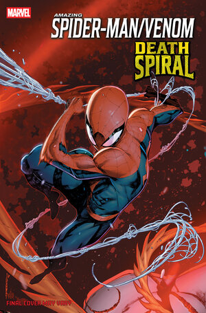 [AMAZING SPIDER-MAN/VENOM: DEATH SPIRAL #1 CVR E IBAN COELLO 9-PART CONNECTING VARIANT [DS]]