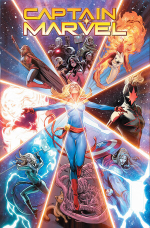 [CAPTAIN MARVEL: HIGHEST, FURTHEST, FASTEST OMNIBUS CARMEN CARNERO COVER HC]