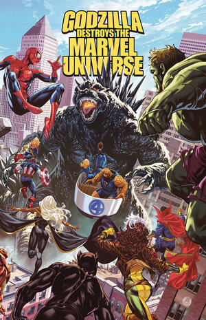 [GODZILLA DESTROYS THE MARVEL UNIVERSE TP]