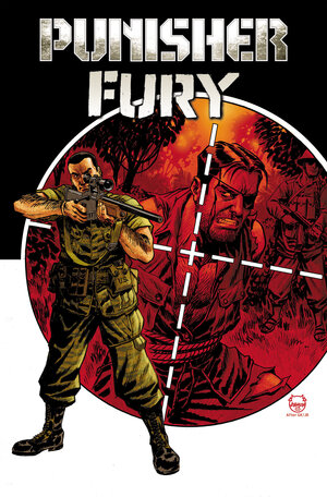 [PUNISHER & FURY MAX BY GARTH ENNIS OMNIBUS DAVE JOHNSON COVER HC]