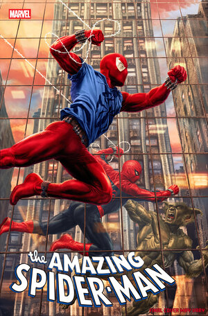 [AMAZING SPIDER-MAN #25 CVR B LEE BERMEJO AMAZING VISIONS VARIANT [DS]]