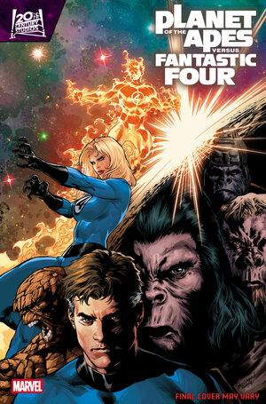 [PLANET OF THE APES VS. FANTASTIC FOUR #2 CVR D CARLO PAGULAYAN VERSUS VARIANT]