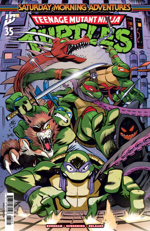 [TEENAGE MUTANT NINJA TURTLES: SATURDAY MORNING ADVENTURES #35 CVR B (NEO)]