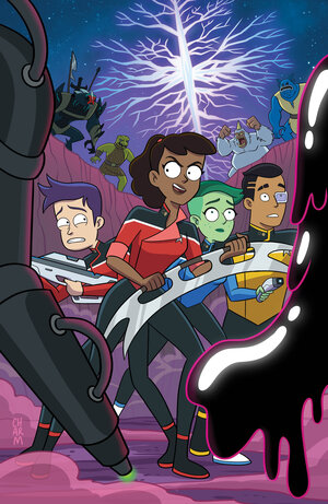 [STAR TREK: LOWER DECKS #1: IDW CLASSICS CVR B FOIL (CHARM FULL ART)]