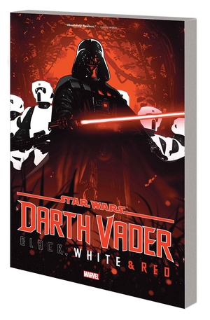 [STAR WARS DARTH VADER BW & RED TP]