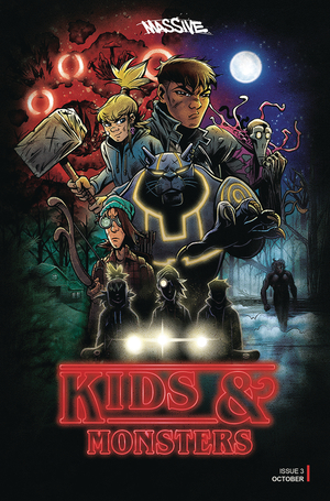 [KIDS & MONSTERS #3 (OF 4) CVR C RICHARDSON TV HOMAGE]