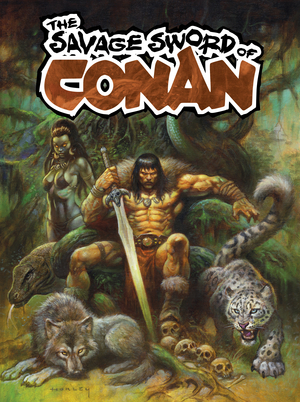 [SAVAGE SWORD OF CONAN #7 CVR A HORLEY]