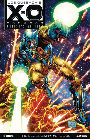 [X-O MANOWAR #0 CVR A QUESADA & PALMIOTTI RECOLORED]