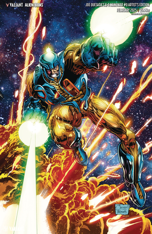 [X-O MANOWAR #0 CVR C QUESADA & PALMIOTTI RECOLORED VIRGIN]