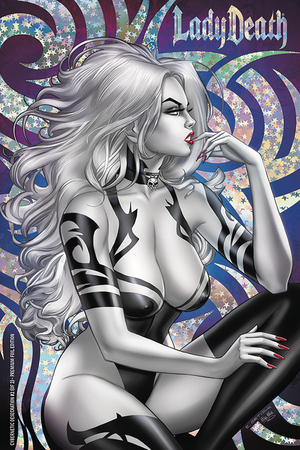 [LADY DEATH CYBERNETIC DESECRATION #2 (OF 2) CVR C RICH ORTIZ PREMIUM FOIL]