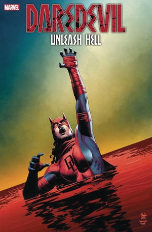 [DF DAREDEVIL UNLEASH HELL - RED BAND #2 SCHULTZ SGN]