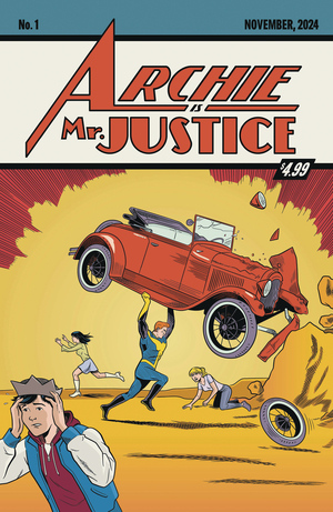 [DF ARCHIE IS MR JUSTICE #1 ACTION COMICS #1 HOMAGE TALBOT SG]