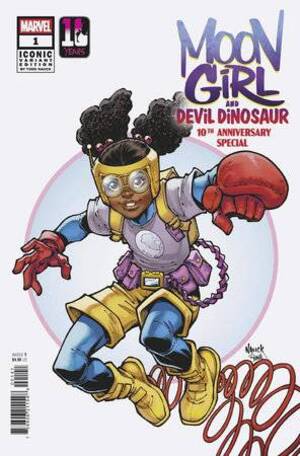 [MOON GIRL & DEVIL DINOSAUR 10TH ANN SPECIAL #1 CVR D NAUCK ICONIC]