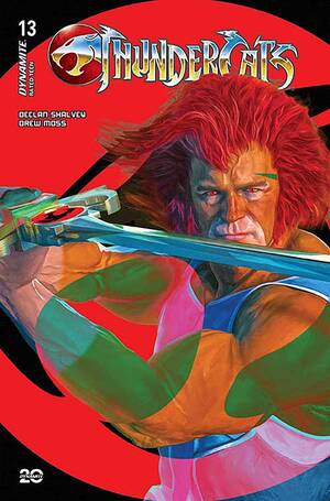 [THUNDERCATS #13 CVR W FOC SPEARS RED BKGR]