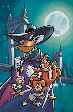 [DARKWING DUCK #3 CVR F STONES METAL PREMIUM]