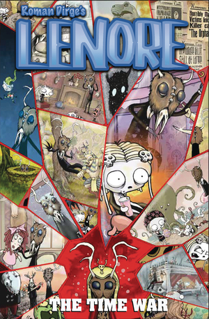 [LENORE THE TIME WAR HC VOL 1 CON DIRECT MARKET ED]