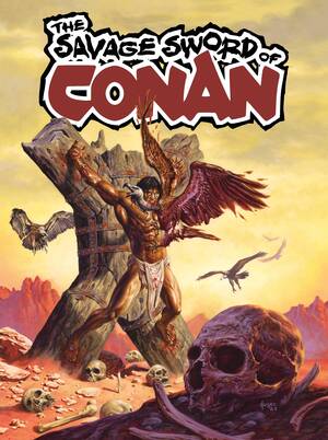 [SAVAGE SWORD OF CONAN #8 CVR A JUSKO]