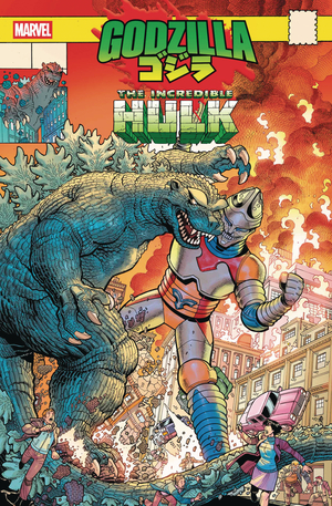 [GODZILLA VS HULK #1 CVR B NICK BRADSHAW MONSTER HOMAGE VAR]