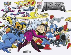 [AVENGERS #25 CVR D CHRIS GIARRUSSO MARVEL UNIVERSE CONNECT VAR B]