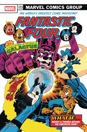 [FANTASTIC FOUR #31 CVR C SCIARRONE DISNEY WHAT IF FF HOMAGE VAR]