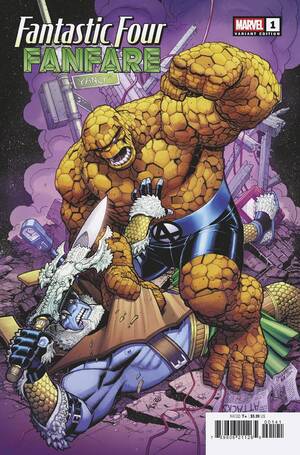 [FANTASTIC FOUR FANFARE #1 CVR E NICK BRADSHAW VAR]