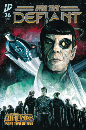 [STAR TREK DEFIANT #26 CVR B WOODWARD]