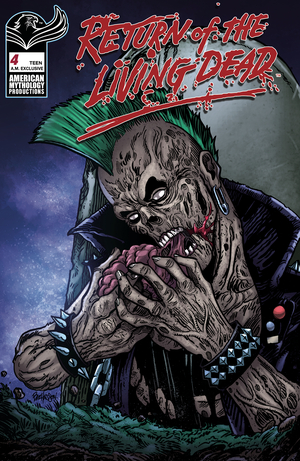 [RETURN OF THE LIVING DEAD #4 CVR F AM EXCLUSIVE HASSON]