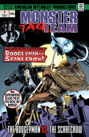 [MONSTER TAG TEAM BOOGEYMAN VS SCARECROW #1 CVR C HOMAGE]