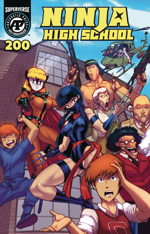 [NINJA HIGH SCHOOL #200 CVR B FRED PERRY]