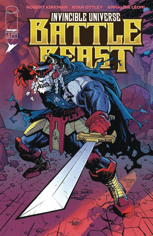 [DF INVINCIBLE UNIVERSE BATTLE BEAST #1 SILVER OTTLEY SGN]