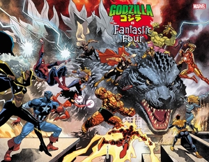 [GODZILLA VS FANTASTIC FOUR #1 CVR C LEINIL YU WRAPAROUND VAR]