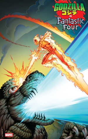 [GODZILLA VS FANTASTIC FOUR #1 CVR B MARK BAGLEY FOIL VAR (Net)]