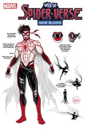 [WEB OF SPIDER-VERSE NEW BLOOD #1 CVR J 10 COPY INCV VECCHIO DESIGN]