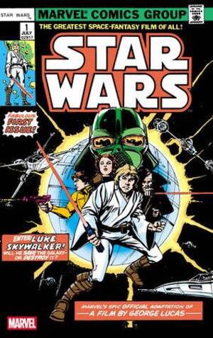 [STAR WARS 1977 #1 FACSIMILE ED CVR B FOIL VAR NEW PTG (Net)]