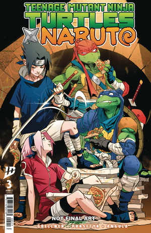 [TEENAGE MUTANT NINJA TURTLES X NARUTO #3 CVR A JIMENEZ]